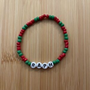 Ninja Turtle Set of 4 Bracelets